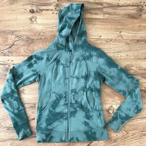 Tie dye Lululemon jacket